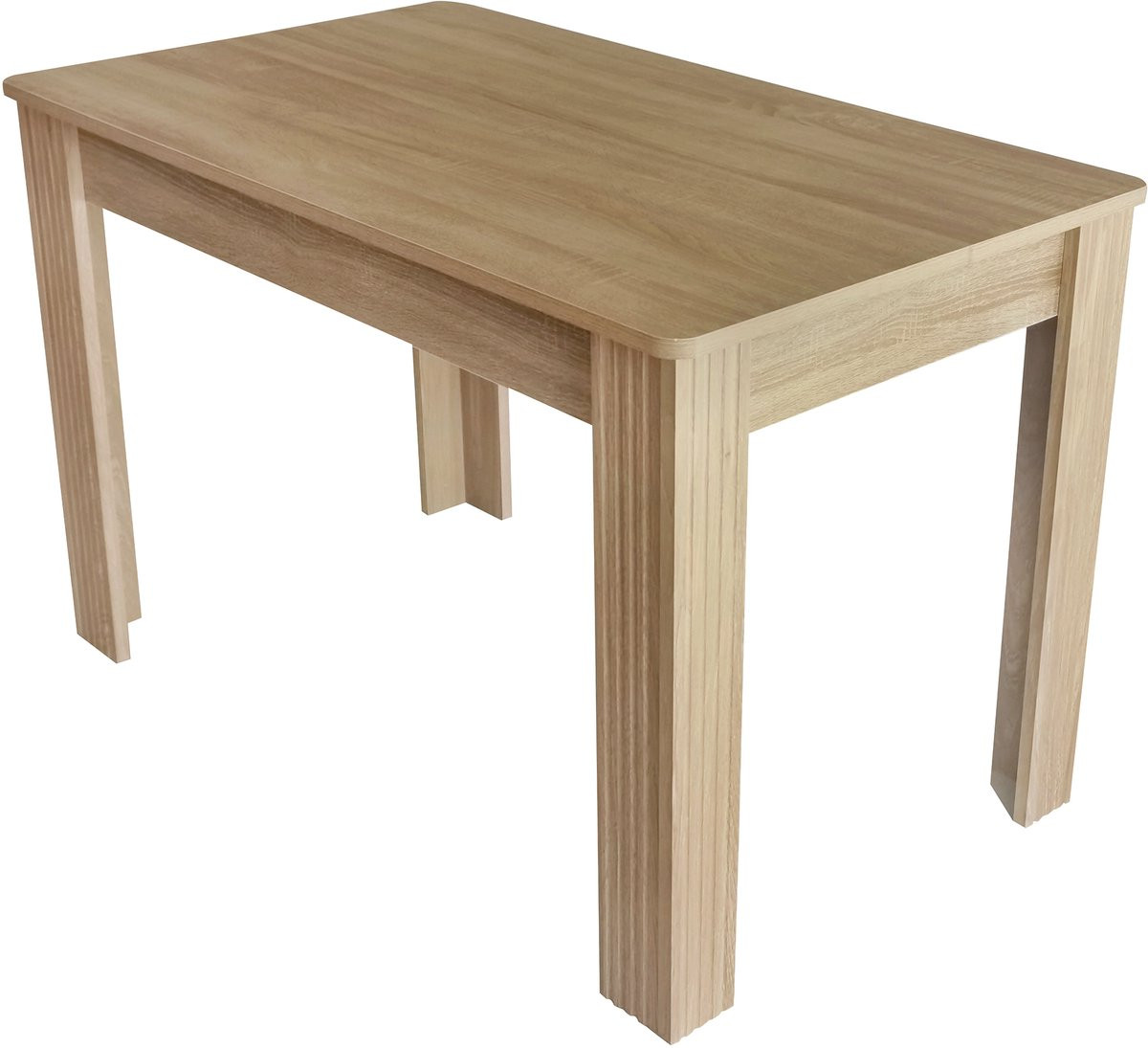 MUVANO Moderne Eettafel Eikenkleur - Rechthoekige Houten Eettafel