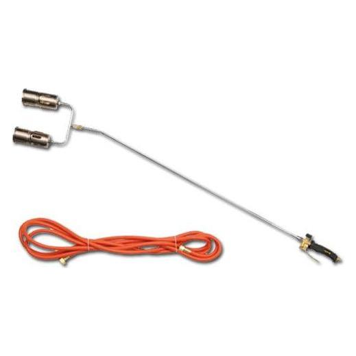 Toya Dachdecker-Lötset, 2 Brenner mit Regulierung, -Schlauch (Lötlampe) (T73343)