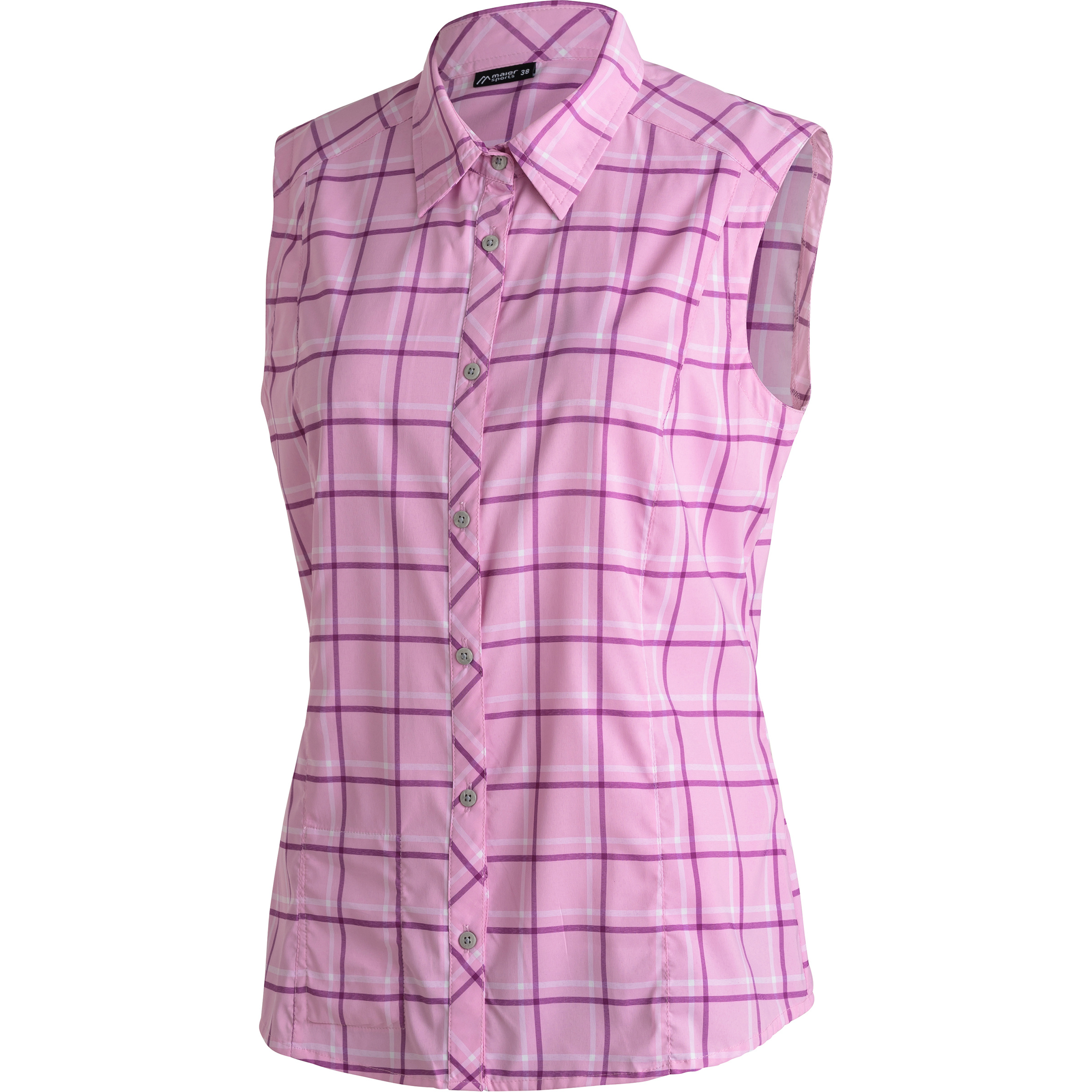 Maier Sports Sana Damen Blusen rosa Größe XL Trekking Elastisch