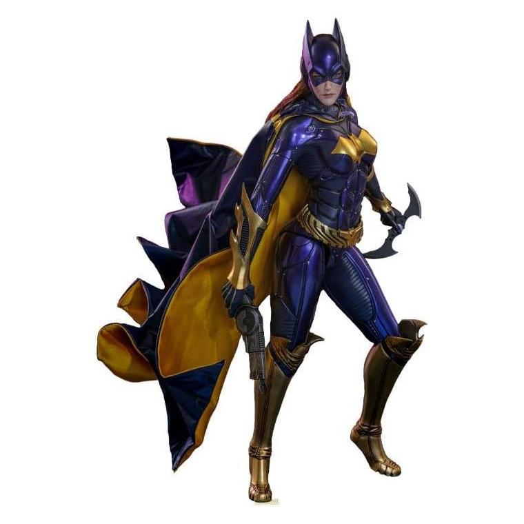 Hot Toys Batman Arkham Knight Videogame Masterpiece Actionfigur 1/6 Batgirl (Purple and Gold Version) Exclusi (HOT913513)