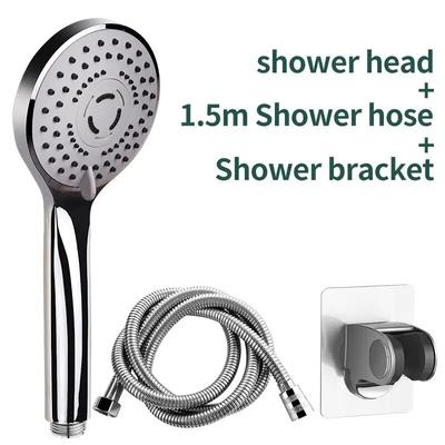 Pressurized Hand Shower Nozzle Large Water Output, Universal Adaptation, Water Saving shower Set