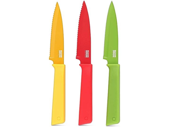 Kuhn Rikon Colori Messer-Set Prep gross 3 Stück