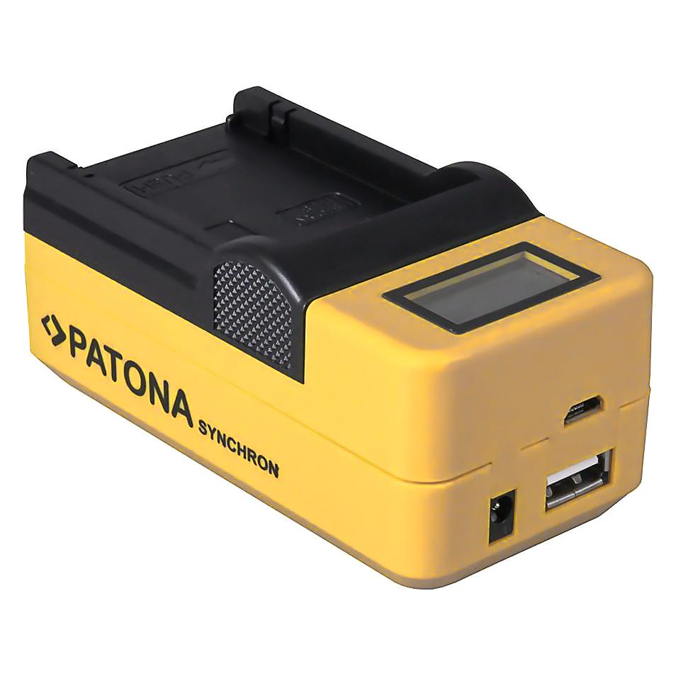 Patona Synchron USB Ladegerät Fuji NPW126 (Kamera Akku Ladegerät) (4645)
