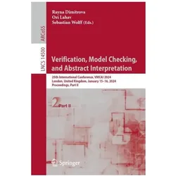 Verification, Model Checking, and Abstract Interpretation, Fachbücher von Lahav Ori, Wolff Sebastian, Rayna Dimitrova