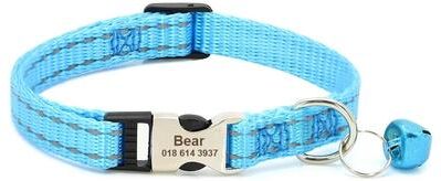 Uplifted Finds Signature Series Personalized Identity Collar 029 Blue (19 30cm)