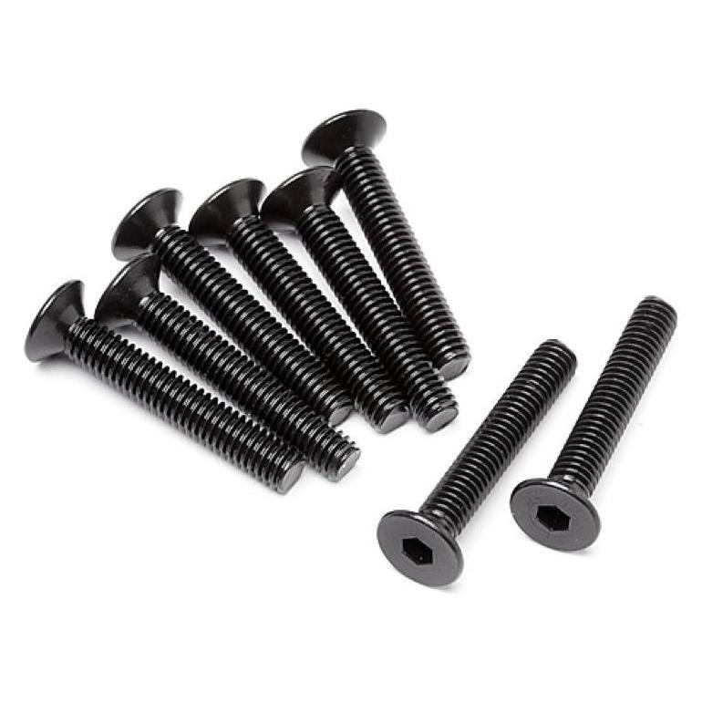 Maverick Flat Head Screw M4x25mm 8 Pcs (8 Schrauben pro Stück) (MV24074)