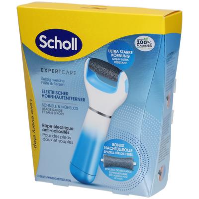 Scholl elektrischer Hornhautentferner blau 1 St