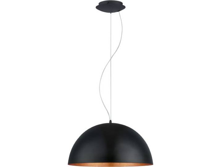 EGLO GAETANO 1, 1 Glühbirne(n), E27, IP20, Schwarz, Kupfer