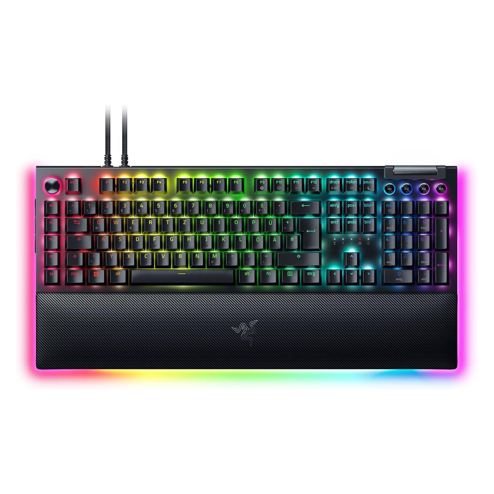 Razer BlackWidow V4 Pro (DE, Kabelgebunden) (RZ03-04680400-R3G1)