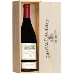 Jéroboam Holzkiste - Tête de Bélier 2022 - Château Puech Haut