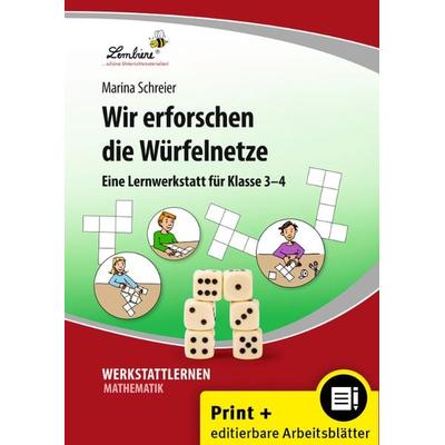 Wir erforschen die Würfelnetze, Set von Marina Schreier, Lernbiene, 978-3-7468-0499-6