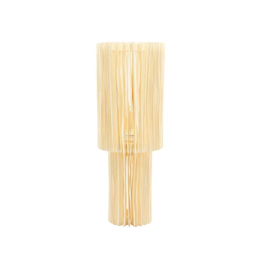 By-Boo Velum Tafellamp met 2 papieren kappen, Wit, Diameter: 25 cm