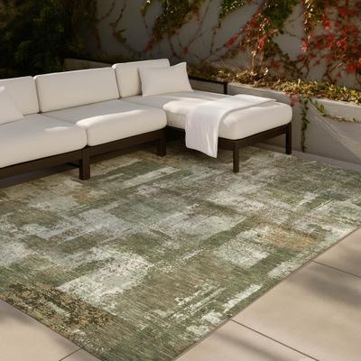 Addison Rugs Machine Washable Indoor/ Outdoor Modern Manitou Chantille Rug