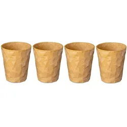Koziol Trinkglas Superglas Club No. 2 250 ml, 4 Stück, Beige, Trinkgläser, Beige