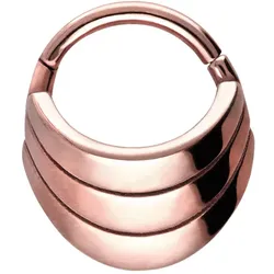 Chirurgenstahl Segmentring Clicker ETHNO-DESIGN