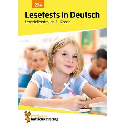 Übungsheft mit Lesetests in Deutsch 4. Klasse, Geheftet von Gerhard Widmann, Hauschka Verlag