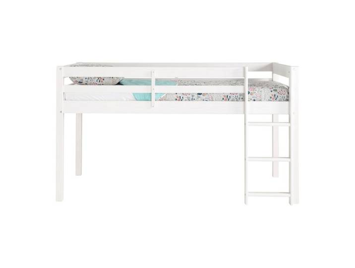 Lit mi haut 90x190 cm BLOOM Blanc