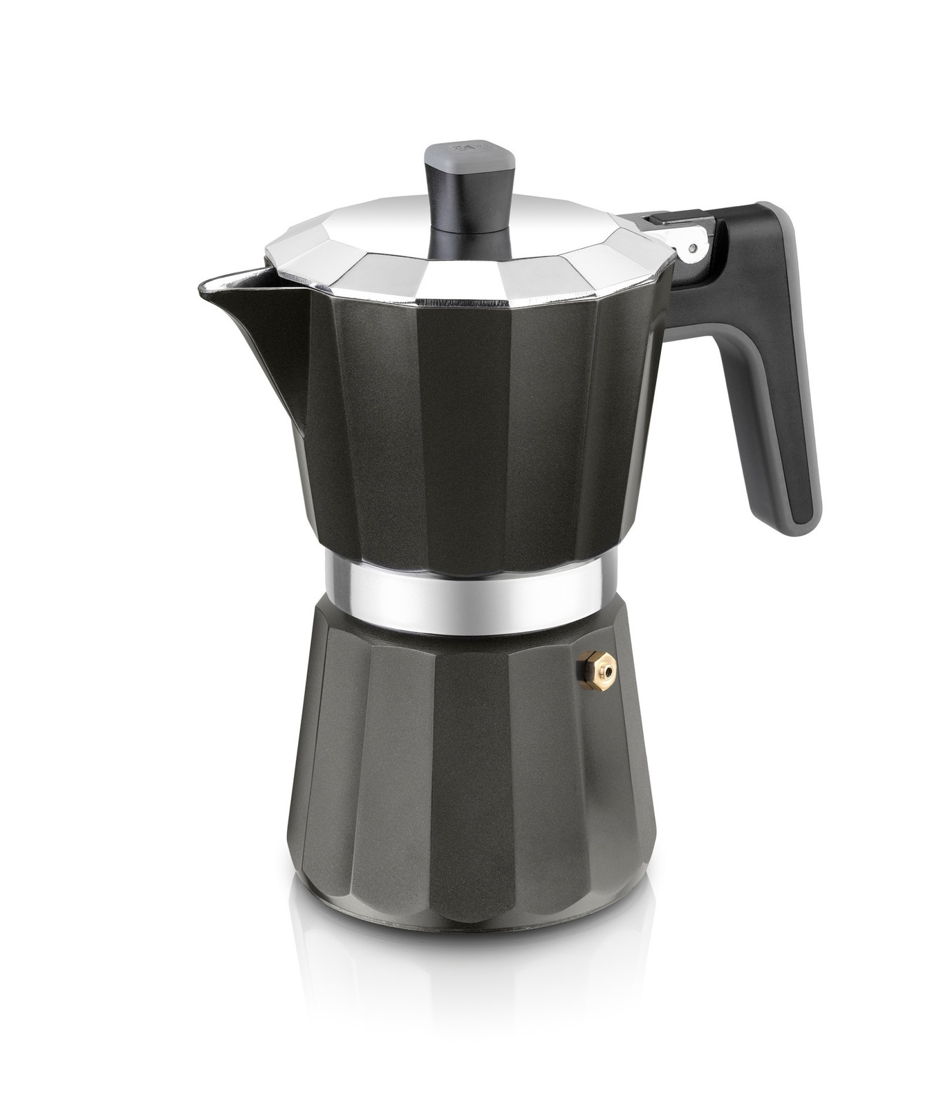 BRA Italiaanse koffiemachine Black Edition