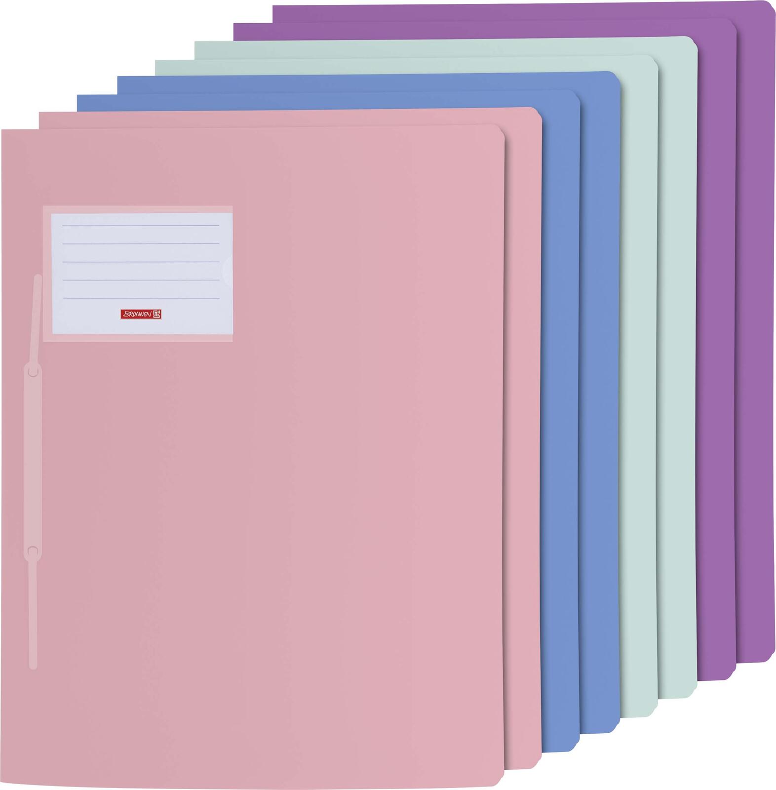 BRUNNEN Schnellhefter FACT!pp DIN A4 farbsortiert 102015098