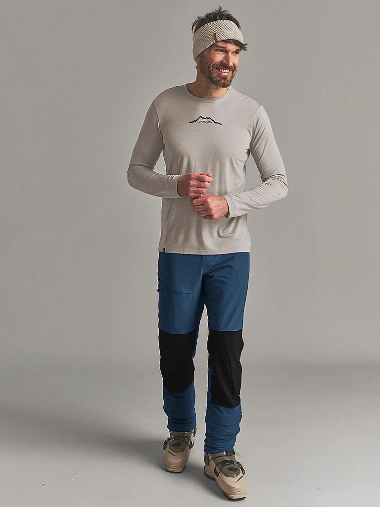 ORTOVOX Herren Touren Softshellhose Ortler blau   XL M