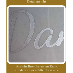 Gravur Doppio Müslischale & Kaffeebecher mit Namen in Silbergravur - Gelb