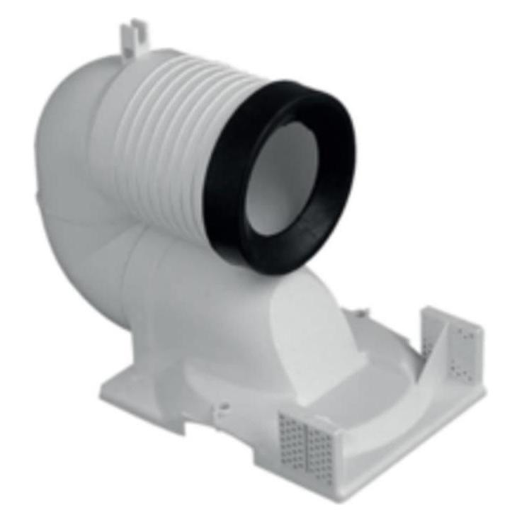Villeroy & Boch V&B Vario-Abflussbogen für Abgang senkrecht Breite 100mm (87010000)