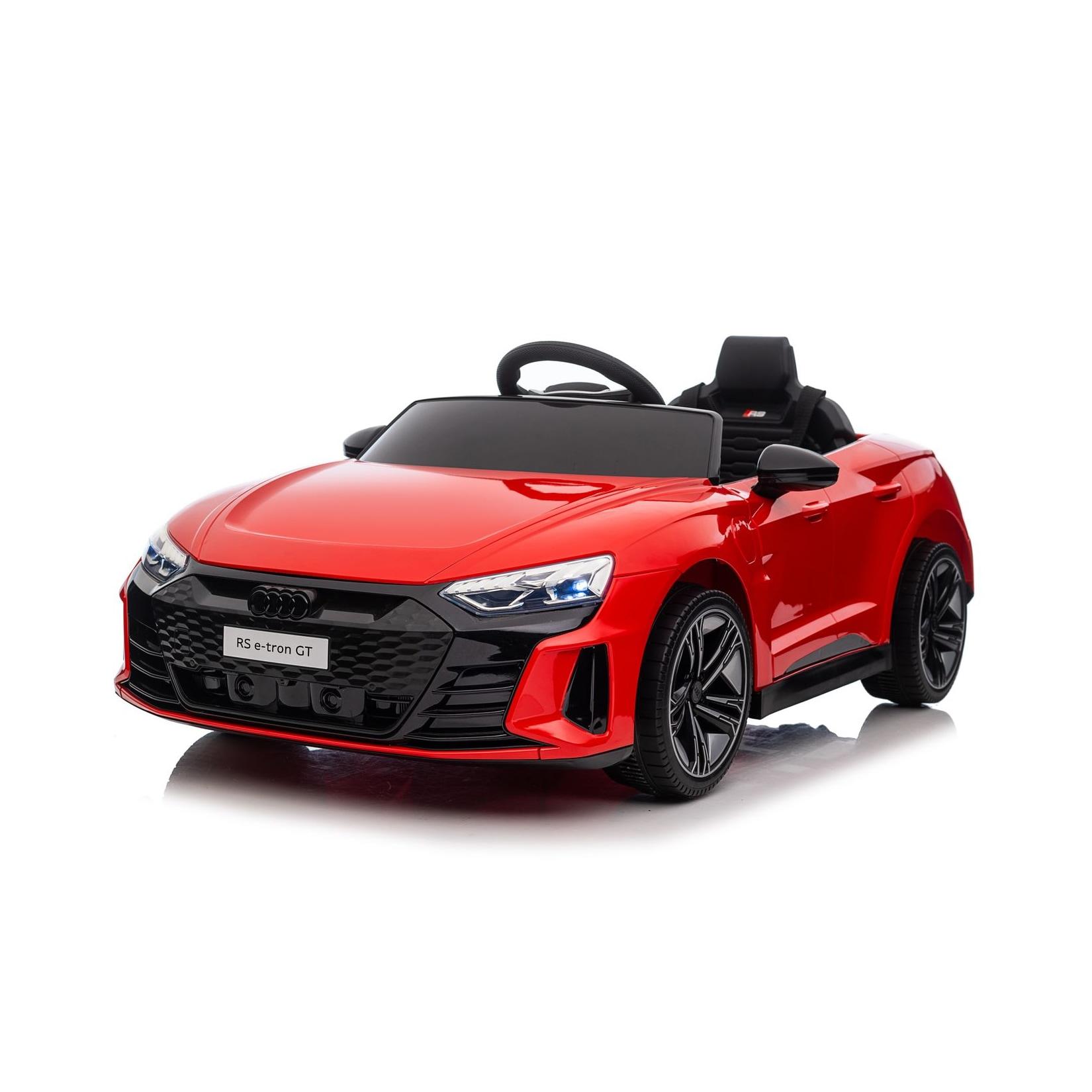 Moni Kinder Elektroauto Audi RS E-Tron GT 6888 Fernbedienung EVA-Räder, Mp3, USB rot