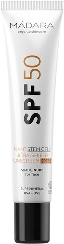 MADARA Plant Stem Cell Ultra-Shield Sunscreen SPF50 Nude 40ml