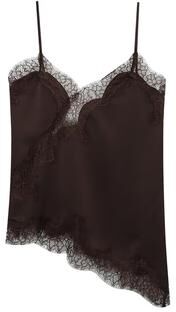 Retailers Go Summer Lace Embellished Sleeveless Tops For Women, Sexy Off Shoulder Tank, Casual Camisole, Elegant Women's Tank Tops brown l