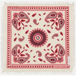 Bandana-Tuch 60 × 60 cm Weiß