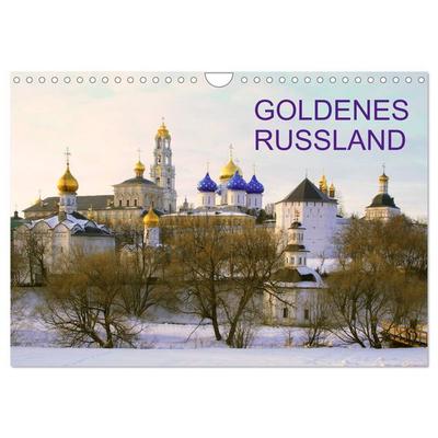 Goldenes Russland (Wandkalender 2026 DIN A4 quer), CALVENDO Monatskalender