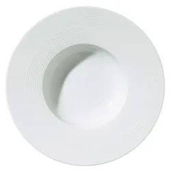 METRO PROFESSIONAL Pastateller Rupat, Porzellan, Ø 27 cm, weiß, 4 Stück