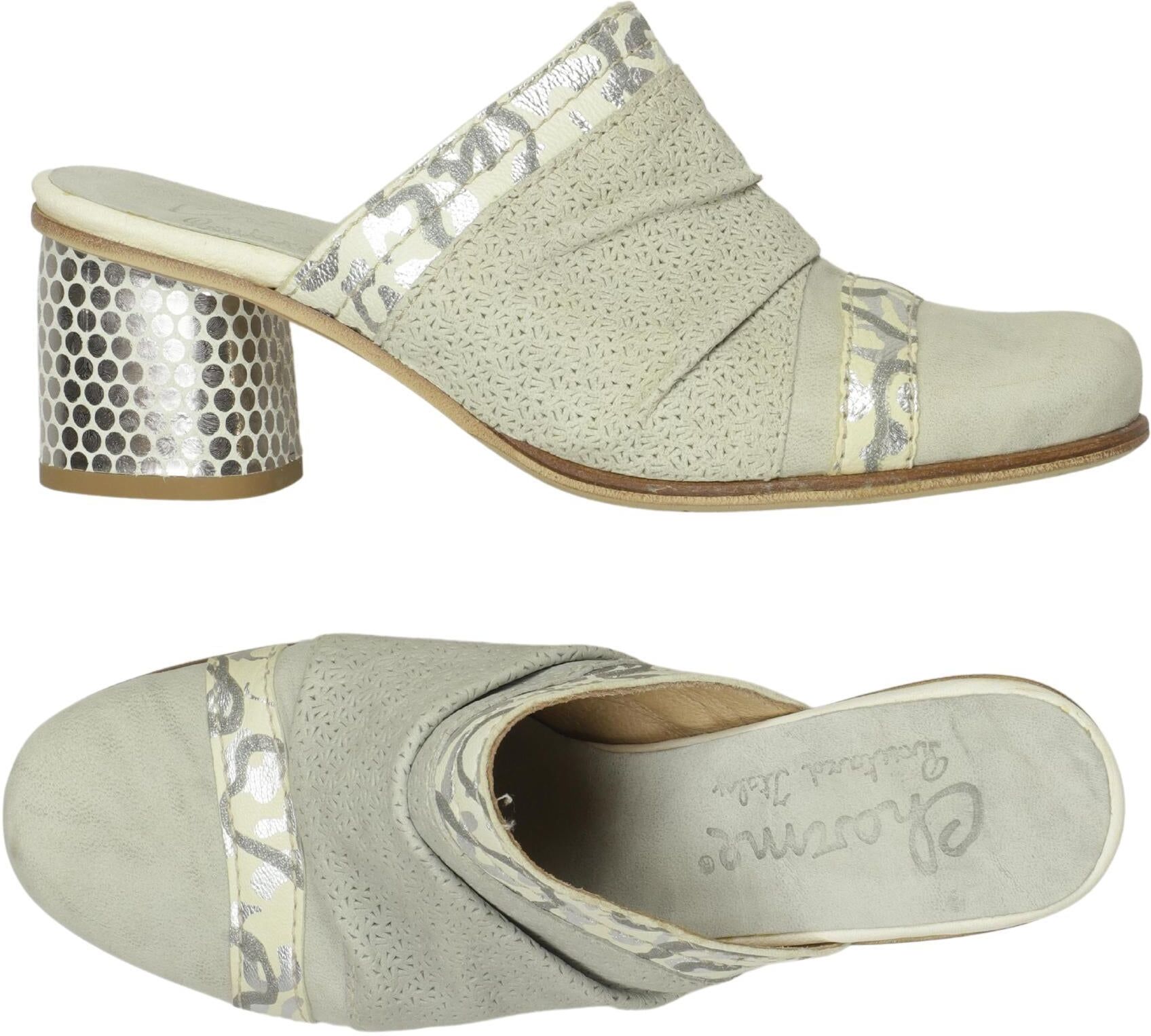 Charme Damen Sandalen, Mehrfarbig, Gr. EU 37, kein / Etikett - Second Hand