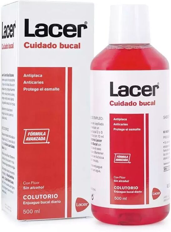 Lacer Alcohol-free mouthwash 500 ml