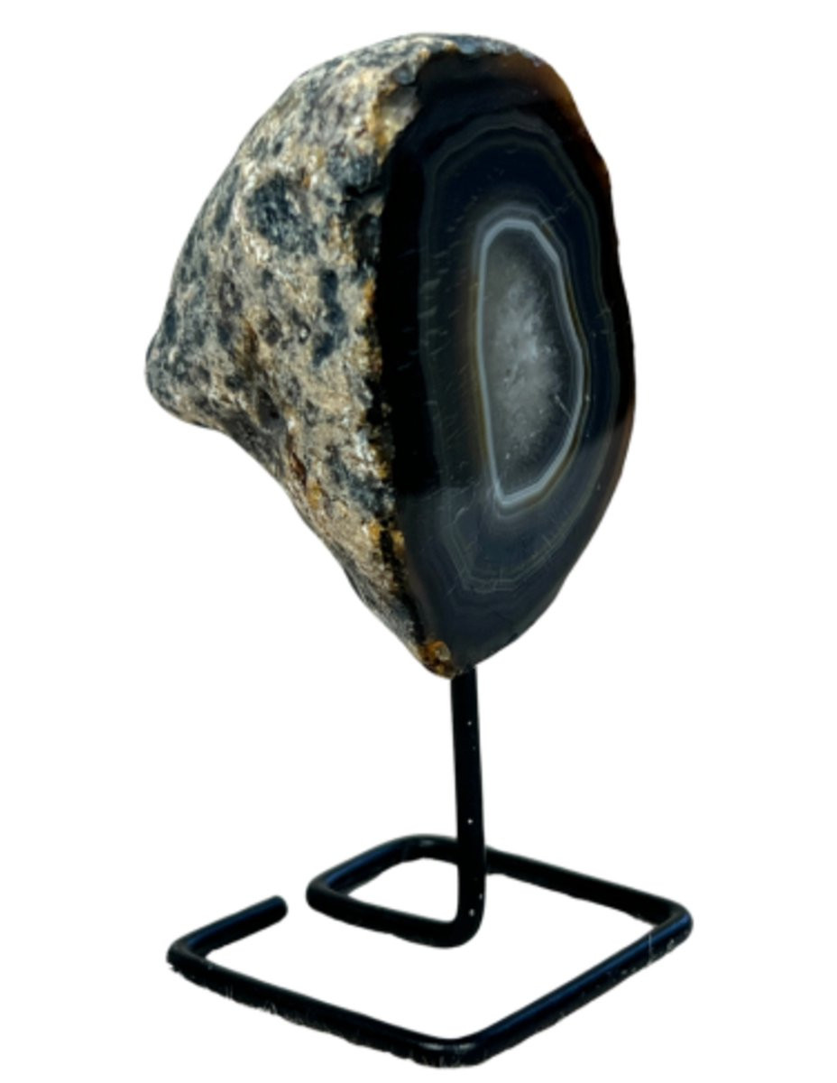 Agaat op standaard mini voor op tafel
