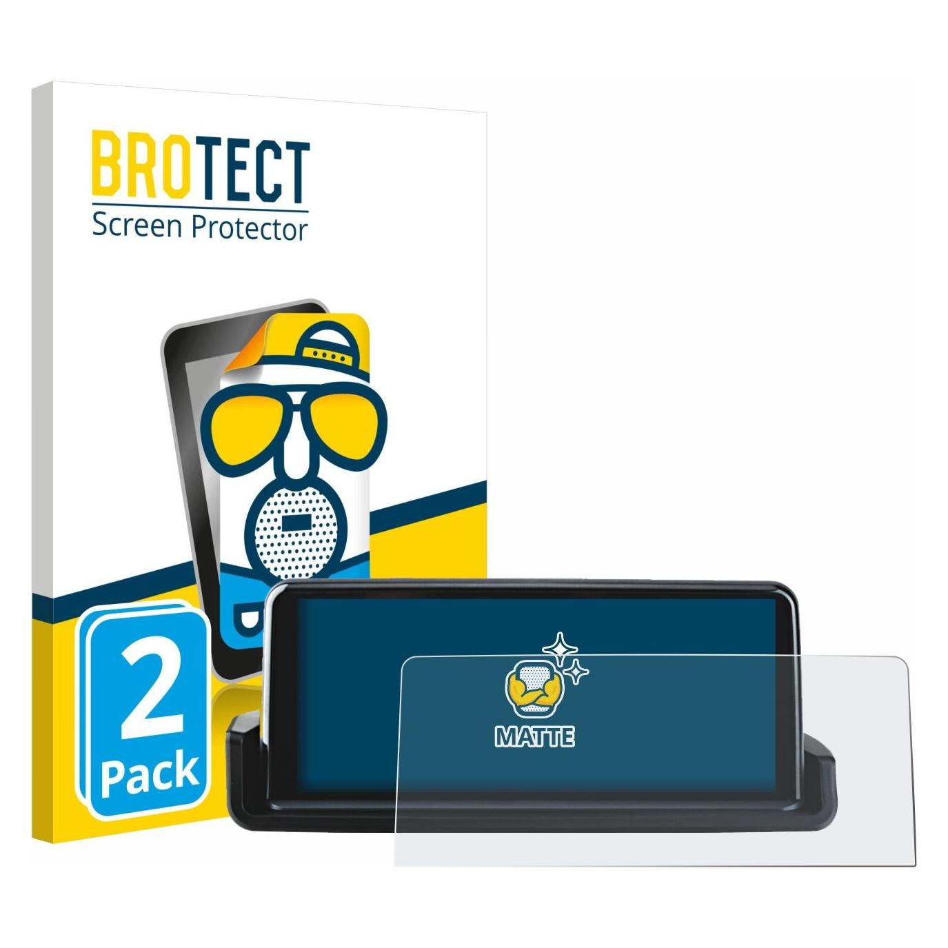Brotect Entspiegelungsfolie für Junsun Carplay 10.25" Displayschutz Displayschutzfolie Folie Matt (1961315)