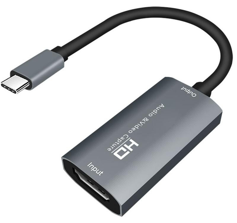 INF Video-opnamekaart USB-C naar HDMI adapter
