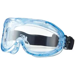 3M Vollsichtbrille Fahrenheit EN 166 mit Nylon-Gummiband Polycarbonat