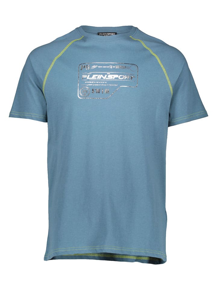 Plein Sport Shirt in Hellblau - L