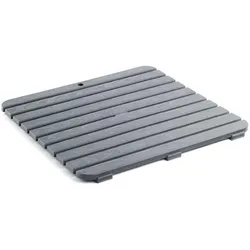 Aptel, Badewannensitz + Duschhocker, Shower tray 55x55cm grey 8411801212844