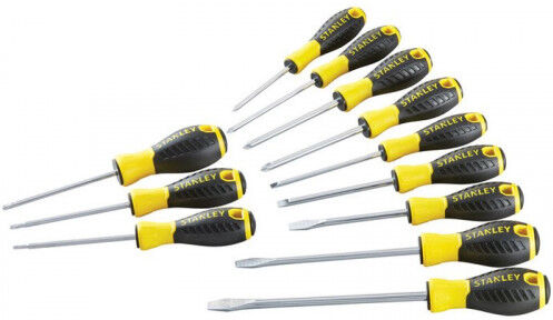 Stanley STHT0-60212 Essential Jeu de 12 tournevis