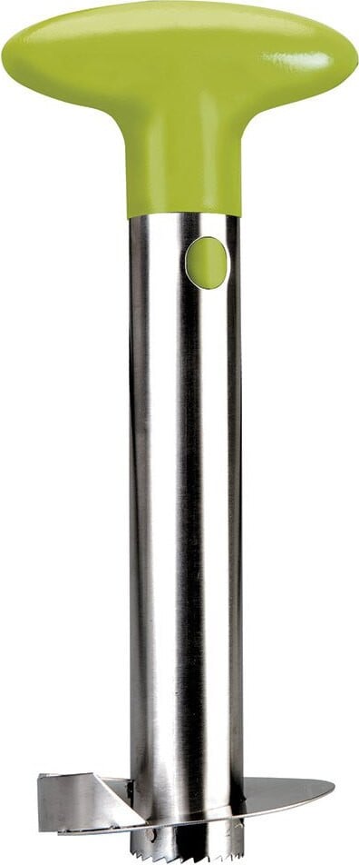 Ibili Inox First Class ananasschiller en -snijder, 8,5 cm
