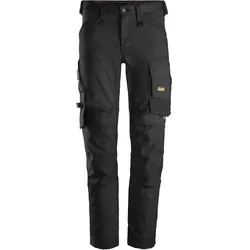 Snickers AllroundWork, Stretchhose 204 waldgrün-schwarz