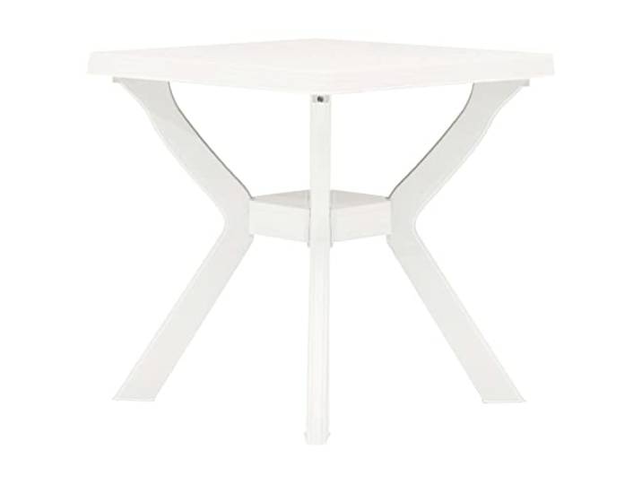 Table de bistro Blanc 70x70x72 cm Plastique
