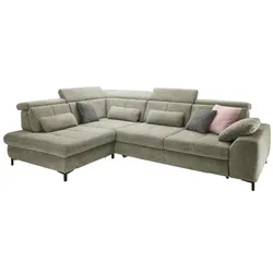 set one by Musterring Ecksofa SO 3400 Stoff Green