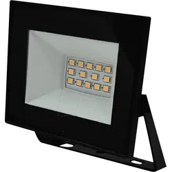 VT-23972 - LED-Flutlicht, 10 W, 850 lm, 4000 K, schwarz, IP65
