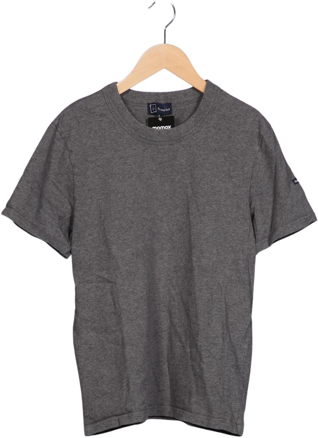 Armor lux Herren T-Shirt, Grau, Gr. S, Baumwolle - Second Hand