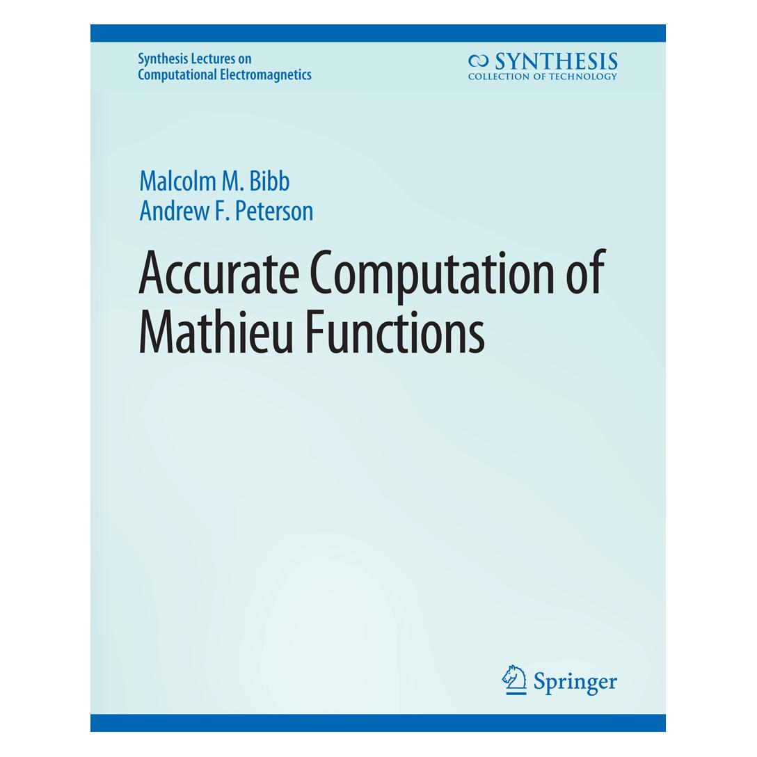 Springer Accurate Computation of Mathieu Functions (Englisch, Softcover, Andrew Peterson, Malcolm Bibby) (56862546)