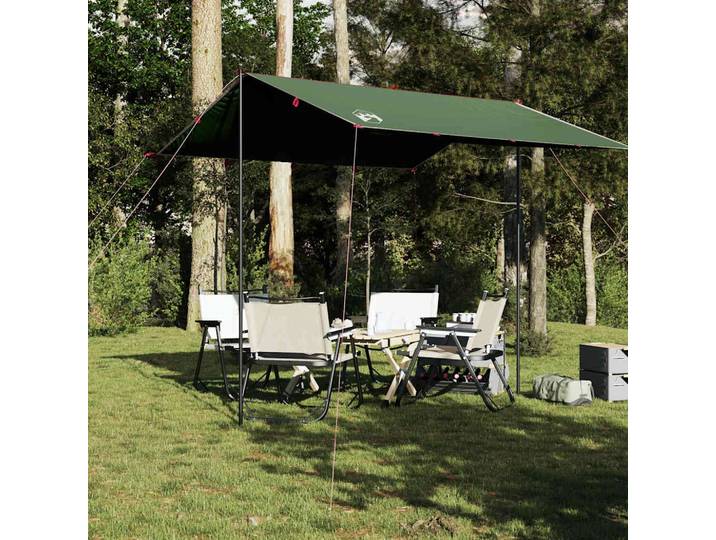 vidaXL Tarp Grün 300x294 cm Wasserdicht
