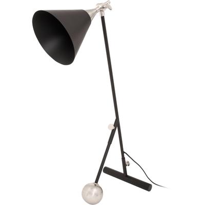 KAYOOM Tischleuchte "Tischlampe Celeste 225", schwarz (schwarz, silber), 1, H: 76cm, 1 Stk., Leuchten, hochmodern, wertig, Tischleuchte